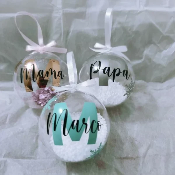 BOLAS NAVIDAD PERSONALIZADAS GRANDES
