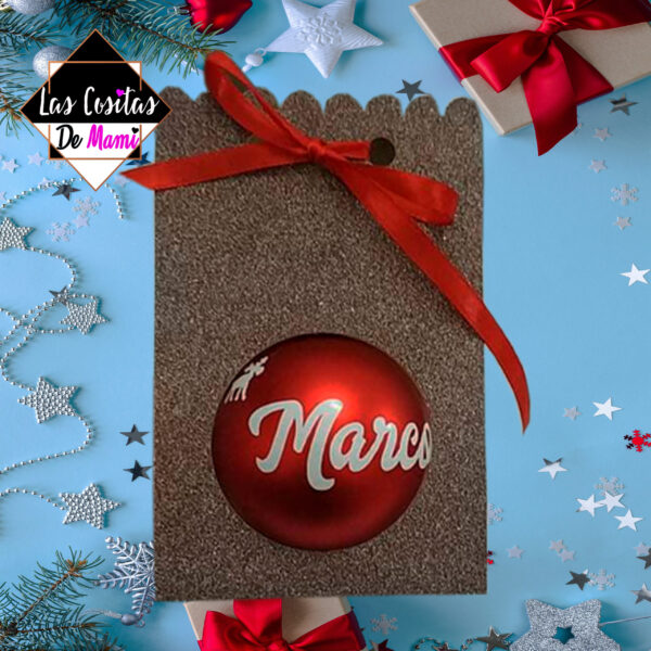 Bolas de Navidad personalizadas de 6CM