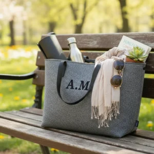 Bolso de Fieltro Shopper personalizado