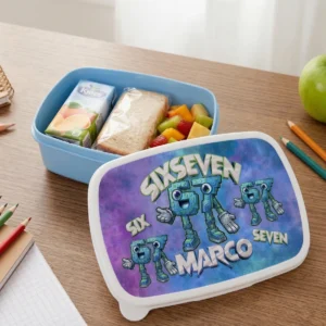 Tupper Personalizado Six Seven con Nombre | Regalo Original