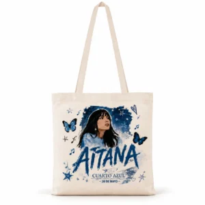 Tote bag Aitana Cuarto Azul para fans